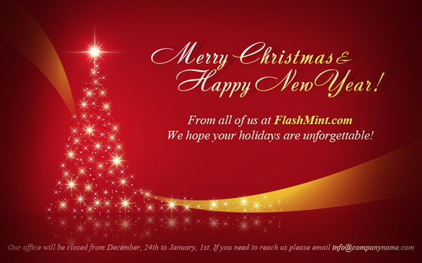 Free Flash Christmas Greeting Card | FlashMint.com