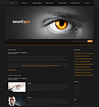 Security Company Animated WordPress Template