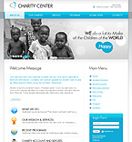 Charity Flash Animated Joomla Template