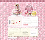 Wedding Cakes Web Template