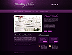 Delicious Wedding Cakes Web Template