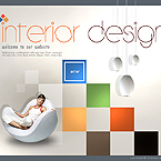 Interior design flash template