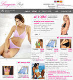 Lingerie osCommerce template