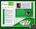 Poker flash template