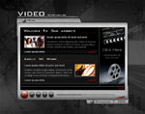 Video portfolio flash template