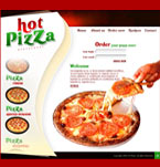 Pizza flash template