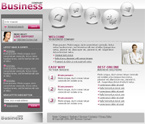 Business company website template