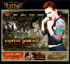Tattoo designs flash template