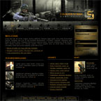 Counter strike website template