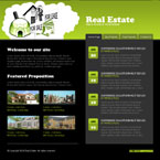 Real estate flash template