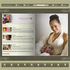 Wedding flipbook flash template