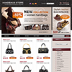 Handbag oscommerce web template