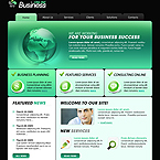 Business online flash template
