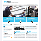 Pro Idea business CMS flash template