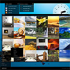 Photo manager XML flash template