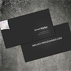 PHP business card template