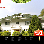 Real Estate FlashMoto CMS template