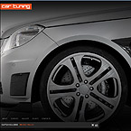 Car tunning CMS flash template