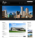 New style wordpress theme