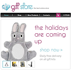 Gift store facebook template