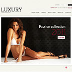 Sexy Lingerie Shop Template For Virtuemart
