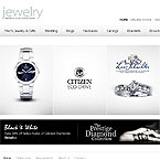 Jewelry Ecommerce Flash Template With CMS