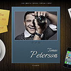 Photographer Portfolio HTML5 FlipBook Template
