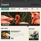 Zoo Animals Wordpress Theme