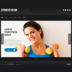 Fitness Club Website Template