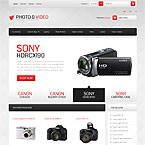 Photo and Video Store Prestashop Template