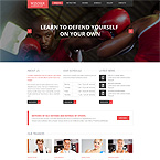 Self Defence Html Template