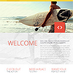 Surfing Club Template Design