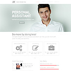Personal Assistant Web Template