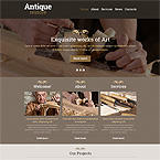 Antique Restore  Web Template