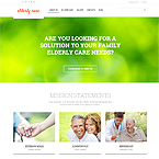 Elderly care Joomla Template