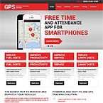 GPS Tracking Systems Web Template