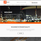 Industrial Team Web Site Template