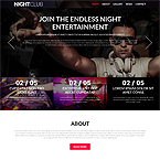 Night Club Joomla Template