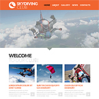 Skydiving Club Site Template