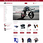 Motorcycles Zencart Template