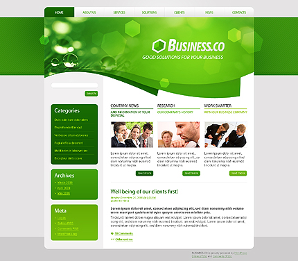 Great Business Solutions WordPress Theme