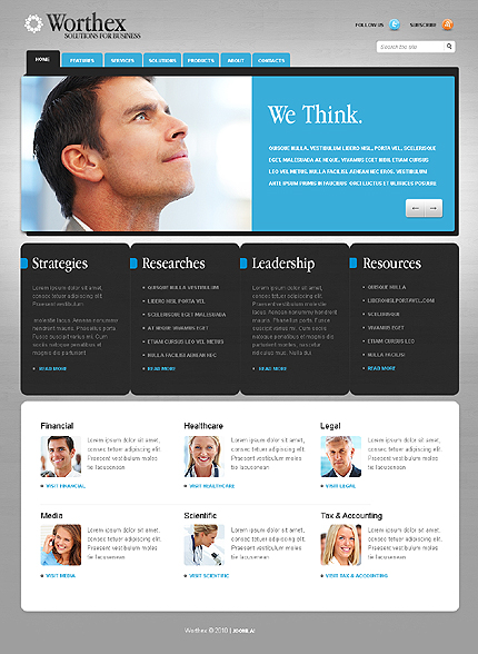 Business Solutions Joomla Theme