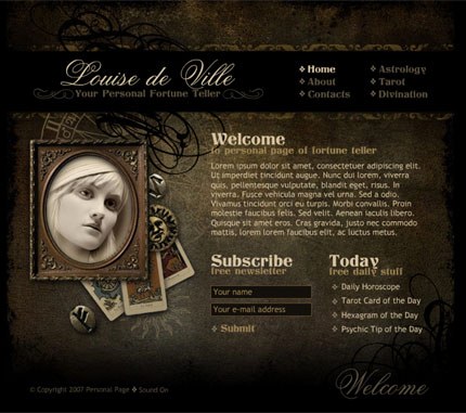 Medium Web Template