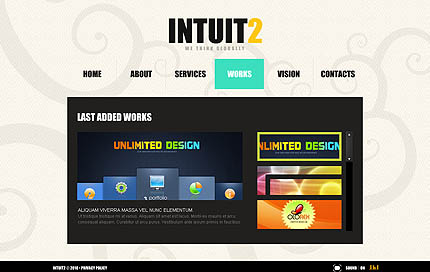 Intuit FlashMoto CMS template