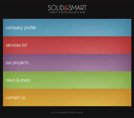 Business Vertical Slider Wordpress Theme