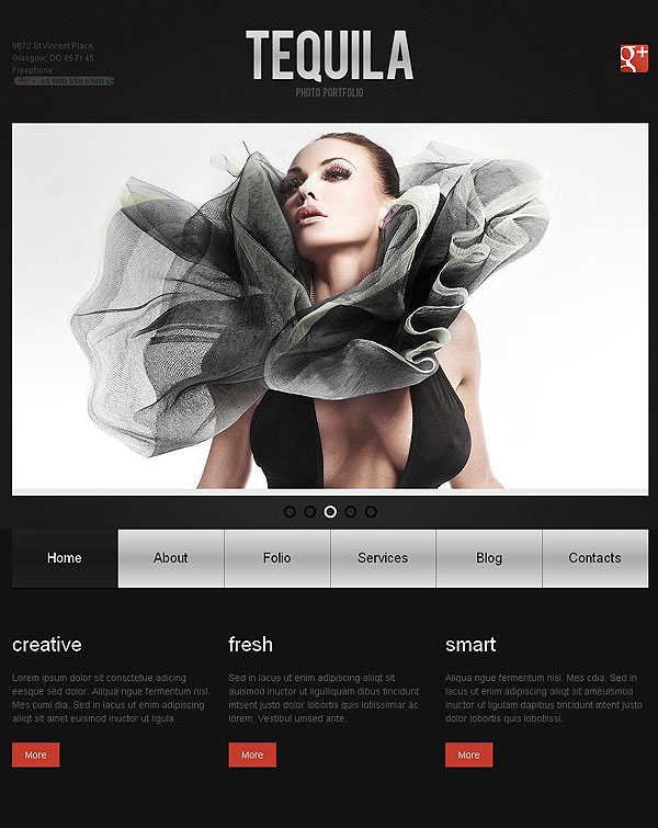 Photography Joomla Theme