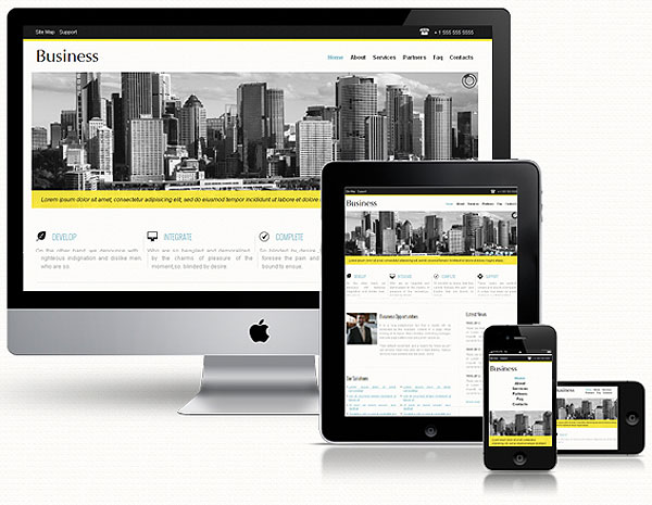 Corporate Responsive Website Template