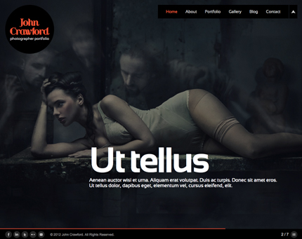 Crawford Photo Portfolio Web Template