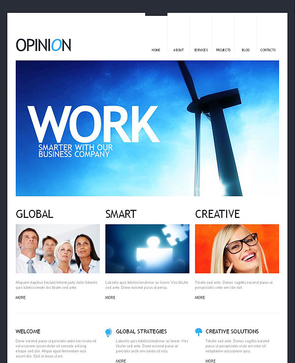 Work Corporate Joomla Theme