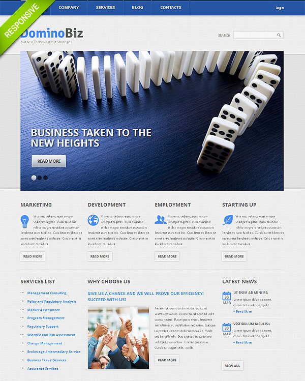 Multipurpose Flexible Drupal Theme